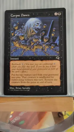 Mtg CORPSE DANCE NM Tempest Reserve List -Argo- - Image 3