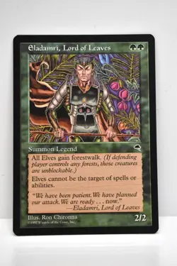 MTG, ELADAMRI, LORD OF LEAVES, TEMPEST, NM, NEVER PLAYED - Image 1