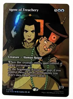 Agent of Treachery - MTG ATLA Eternal (TLE 009) - Borderless FOIL - Image 1
