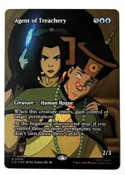 Agent of Treachery - MTG ATLA Eternal (TLE 009) - Borderless FOIL - Image 2