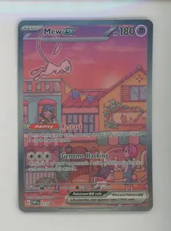 #5 2023 Pokemon SVP EN Black Star Promo 151 Ultra Premium #053 FA Mew ex - Image 1