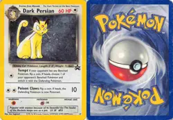 Dark Persian 17 Promo Wizards Black Star Promos Pokemon MP - Image 3