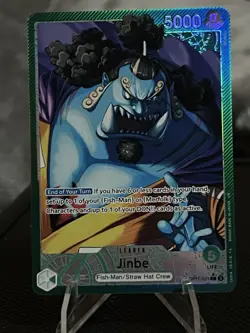 Jinbe (021) (Alternate Art) OP11-021 A Fist of Divine Speed Foil One Piece TCG - Image 1
