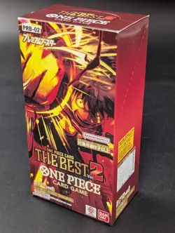 One Piece TCG The Best Vol.2 Premium Booster Box PRB-02 Japanese Sealed #1 - Image 1