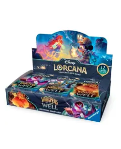 Lorcana Whispers in the Well Booster Box ×4 (CASE) SEALED BOX - Image 1