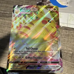 Pokemon Pikachu VMAX SWSH286 Jumbo Oversized Promo Holo Card - Image 1