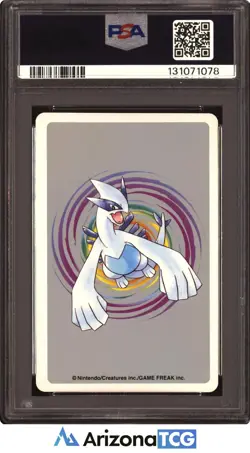 Pokemon 2000 Horsea 116 9 Of Spades Pokemon Silver Playing Card Japanese PSA 8 - Image 2
