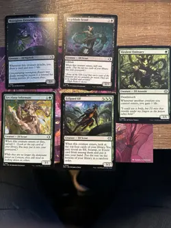 Magic: The Gathering ECL Elf Creature Theme 6 Cards - Image 1