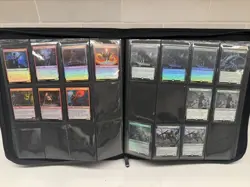 MTG Crimson Vow Ultra•PRO Black Binder - Tons of Holos, Full Arts, Vampires - Image 2