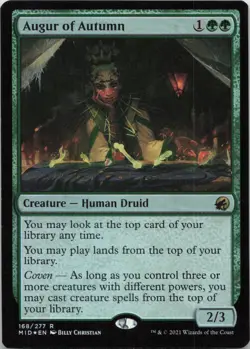 Augur of Autumn - FOIL - R Innistrad: Midnight Hunt 168 - MTG - Image 1