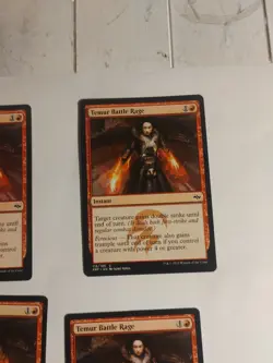 4 X Temur Battle Rage Fate Reforged Regular - Image 3