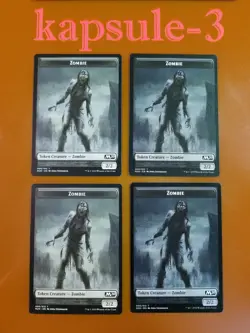 4x Zombie | TOKEN 006/012 | M20 Core Set 2020 | MTG Magic Cards - Image 1