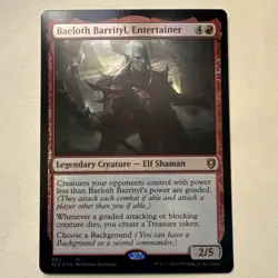 Baeloth Barrityl, Entertainer Commander Legends: Battle for Baldur's Gate Foil - Image 1