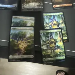 10 Chocobo Track Foil Lands Magic The Gathering Trading Card - Image 3