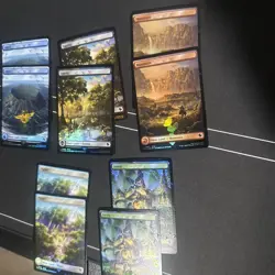 10 Chocobo Track Foil Lands Magic The Gathering Trading Card - Image 4