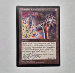 Unplayed Signed Diamond Kaleidoscope Visions Magic MTG Ron Spencer Vintage Edh - Image 1