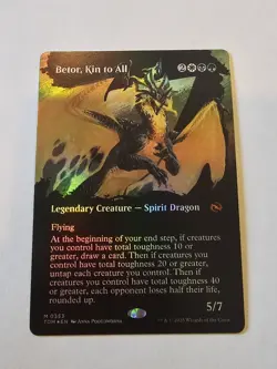 Betor, Kin to All (Borderless) Tarkir: Dragonstorm Foil - Image 1