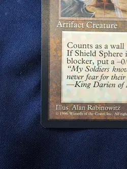 MTG Magic the Gathering Shield Sphere (129/199) Alliances LP - Image 5