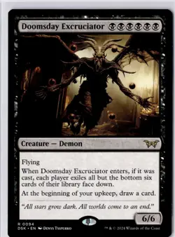 Doomsday Excruciator Duskmourn: House of Horror Regular NM R 0094 - Image 1