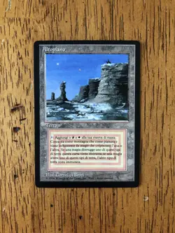 Mtg - Plateau - Foreign Black Boarder - Italian - Reserved -Watch Item Video O_O - Image 2