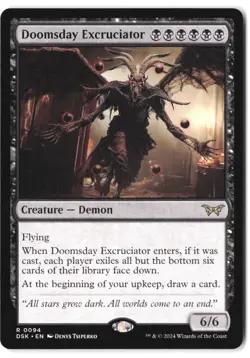 Doomsday Excruciator #94 Duskmourn: House of Horror NM - Image 1
