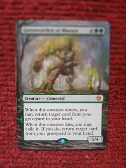 Greenwarden of Murasa MTG Lorwyn Eclipsed Hand Painted Extended Full Altered Art - Image 2