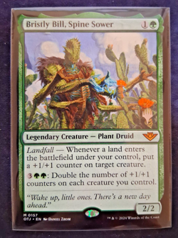 Bristly Bill, Spine Sower #157 NM Promo Pack: Outlaws of Thunder Junction - Image 1