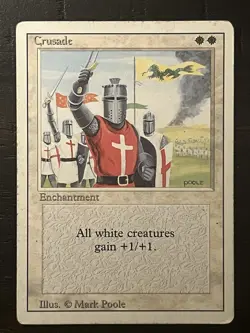 MTG Magic: The Gathering - Revised - Crusade HP - Image 1