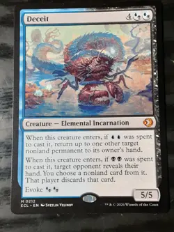 Deceit , Lorwyn Eclipsed , Near M ,MTG , FREE SHIPPING - Image 1