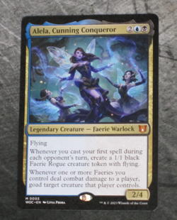 Alela, Cunning Conqueror NM/M | Commander: Wilds of Eldraine Magic MTG M 0003 - Image 1