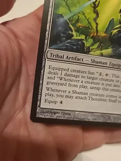 Thornbite Staff x1 MTG Morningtide Magic Light Play LP English - Image 5