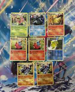 Pokemon Card Lot 9 Cards HGSS Holos - Image 1