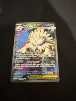 Pokemon Mega Evolution Mega Abomasnow EX Full Art Holo Card 157/132 Ultra Rare - Image 1