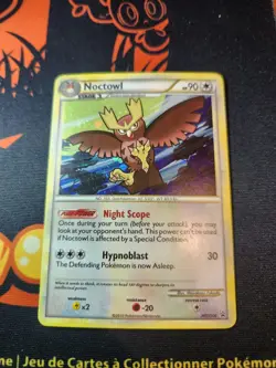 Noctowl Promo Cosmos Holo HeartGold & SoulSilver Pokemon TCG HGSS06 LP - Image 2