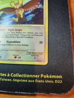 Noctowl Promo Cosmos Holo HeartGold & SoulSilver Pokemon TCG HGSS06 LP - Image 4