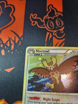 Noctowl Promo Cosmos Holo HeartGold & SoulSilver Pokemon TCG HGSS06 LP - Image 5