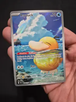 Psyduck 226/217 Illustration Rare Pokemon Ascended Heroes PERFECT CONDITION CARD - Image 3