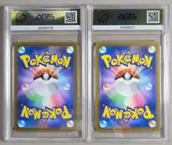 Pokemon TCG Graded Slab Lot Of 2 AGS 9.5-10 GEM MINT Japanese Cards - Image 2