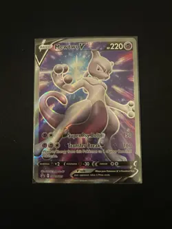 2019-2023 Pokemon SWSH Black Star Promos Mewtwo V #SWSH229 - Image 1