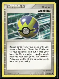 Pokemon * Quick Ball #86/100 Uncommon * Majestic Dawn * Near Mint or Better - Image 1