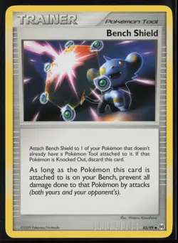 Pokemon Bench Shield #83/99 Arceus Near Mint or Better - Image 1