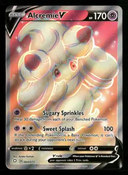 Alcremie V (Full Art) 064/072 Shining Fates Pokemon TCG - Image 1