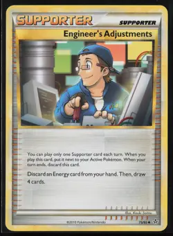 Pokemon Engineer's Adjustments #75/95 Unleashed Near Mint or Better - Image 1