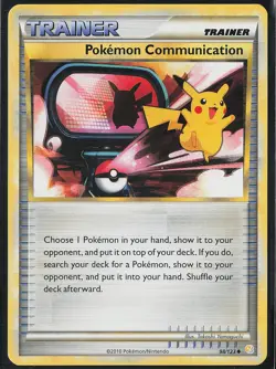 Pokemon Communication Uncommon #98/123 HeartGold SoulSilver NM/LP Pokemon - Image 1