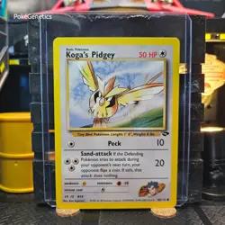 Koga's Pidgey Gym Challenge Pokemon TCG 80/132 Unlimited Common - Image 1