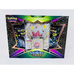 Pokemon TCG Shining Fates Shiny Eldegoss V Box - 5 Packs - Factory Sealed - Image 1