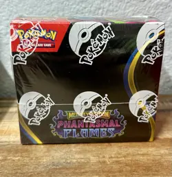 (1) Sealed Pokemon TCG Phantasmal Flames Booster Box - Image 1