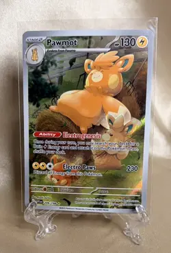 Pawmot Illustration Rare Pokemon SV01: Scarlet & Violet Base Set 209/198 NM - Image 1