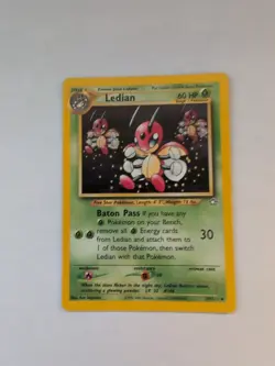 Pokemon Ledian #39/111 Neo Genesis Uncommon Unlimited - Image 1