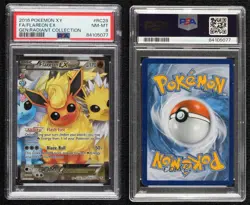 Full Art - Flareon EX Pokemon XY Generations Radiant Collection PSA 8 - Image 3